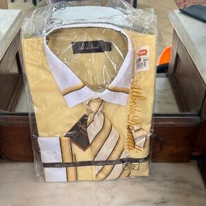 Men's Yellow Dress Shirt